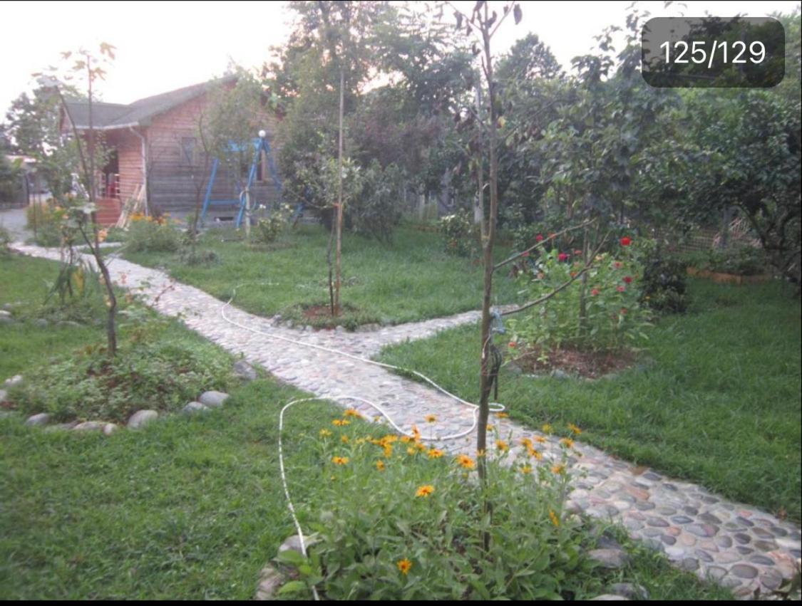 Wooden Cottage Makhindzsauri Kültér fotó