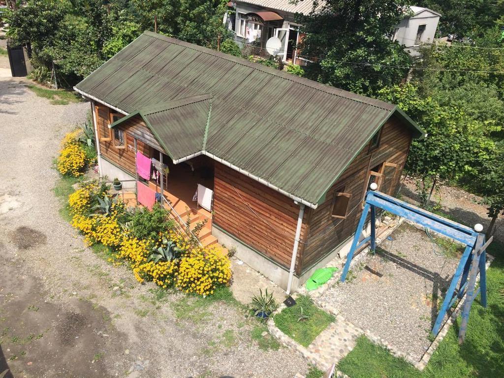 Wooden Cottage Makhindzsauri Kültér fotó
